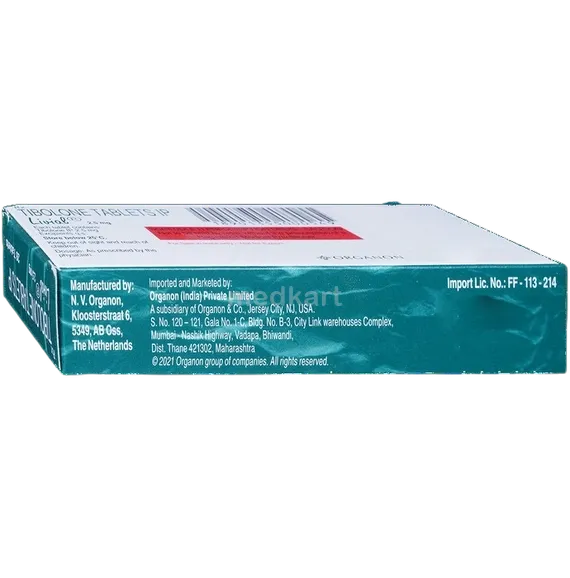 livial 2.5mg tablet 28's